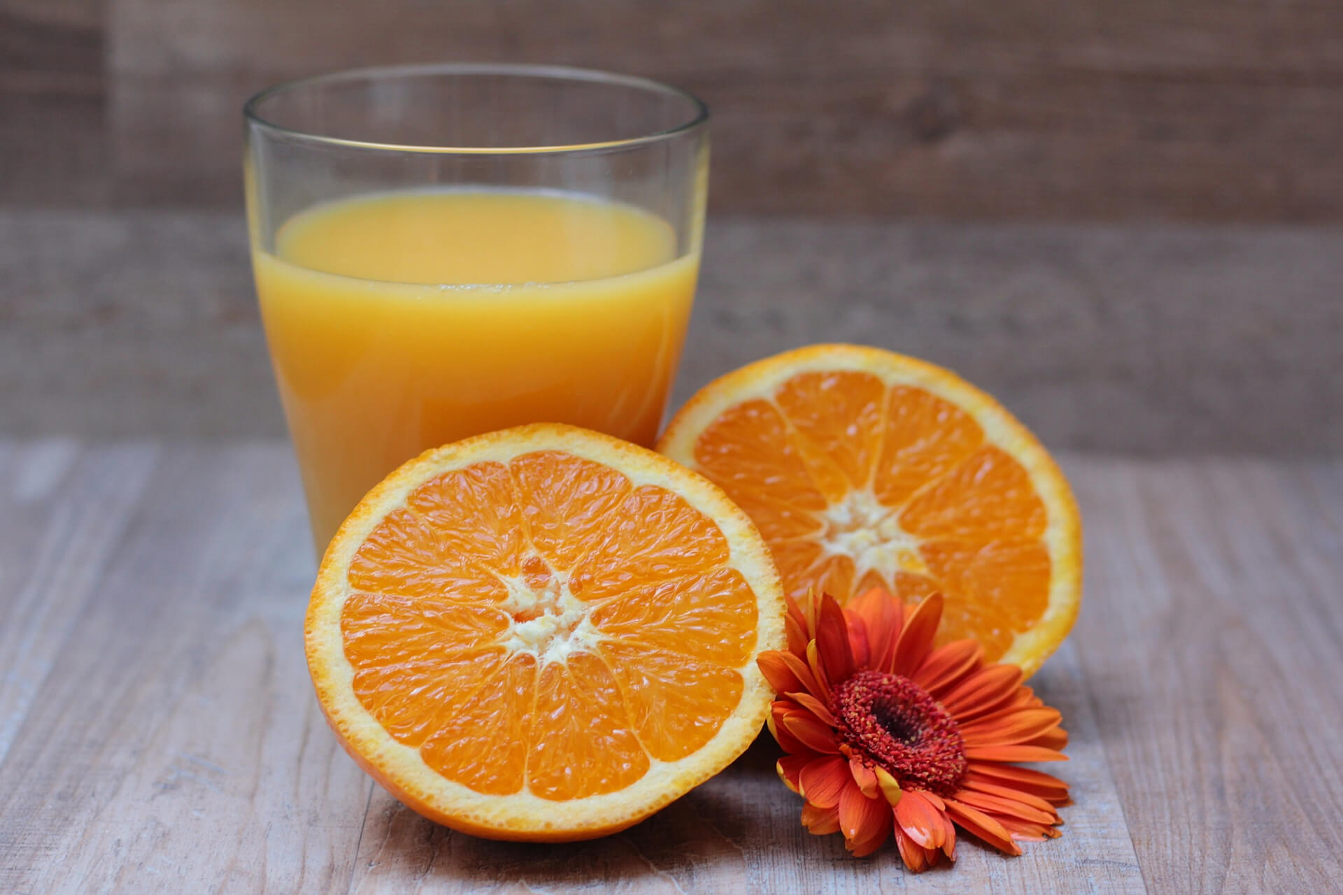 freshly squeezed orange juice